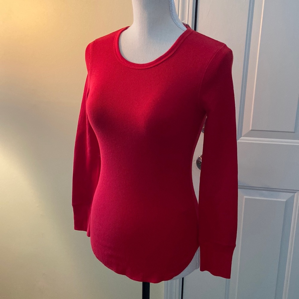 Set of 2 - Old Navy Waffle Knit Thermal Tops in XS Petite (NWT)